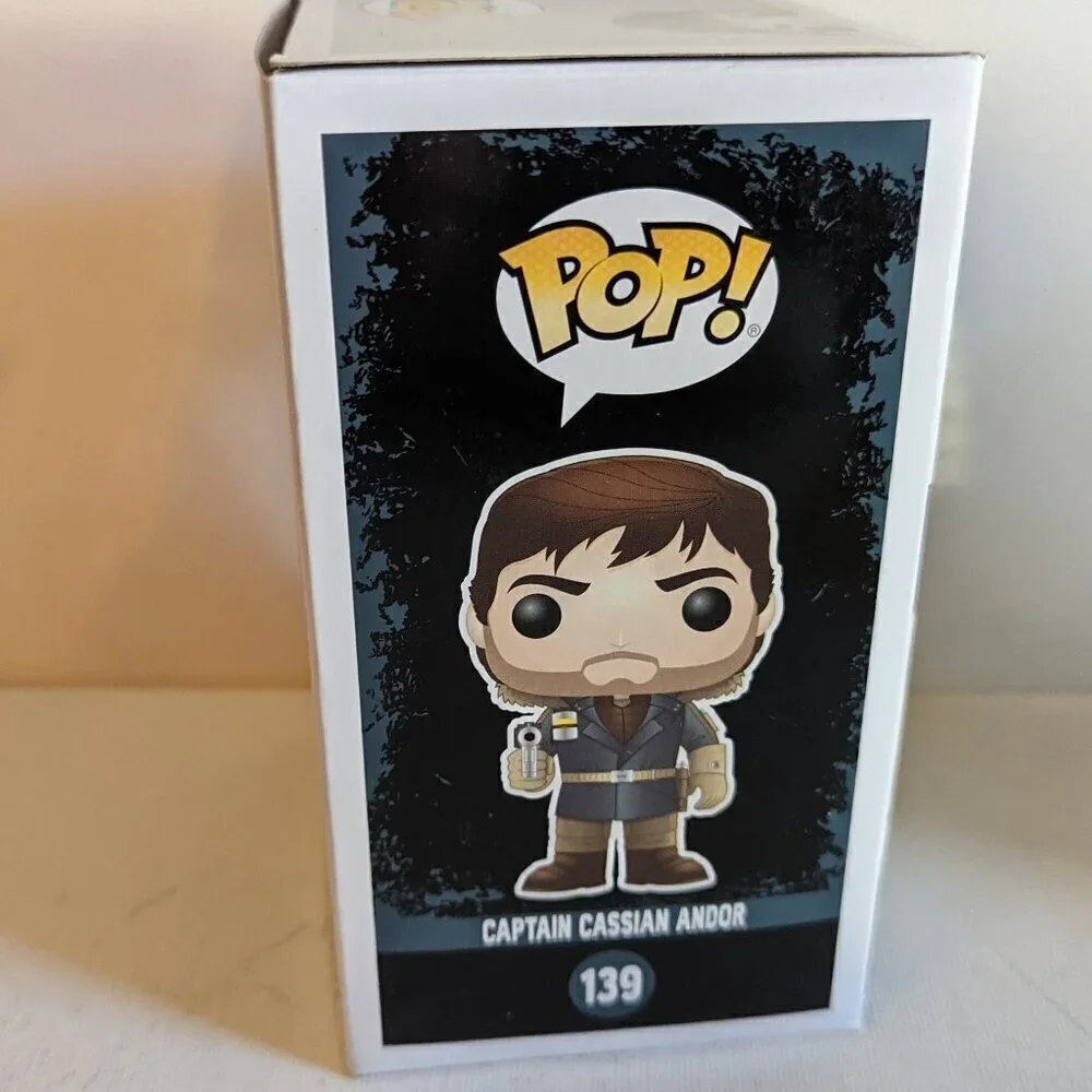 NWT Cassian Andor 139 Star Wars Rogue One Funko POP! Collectible Vinyl Figure